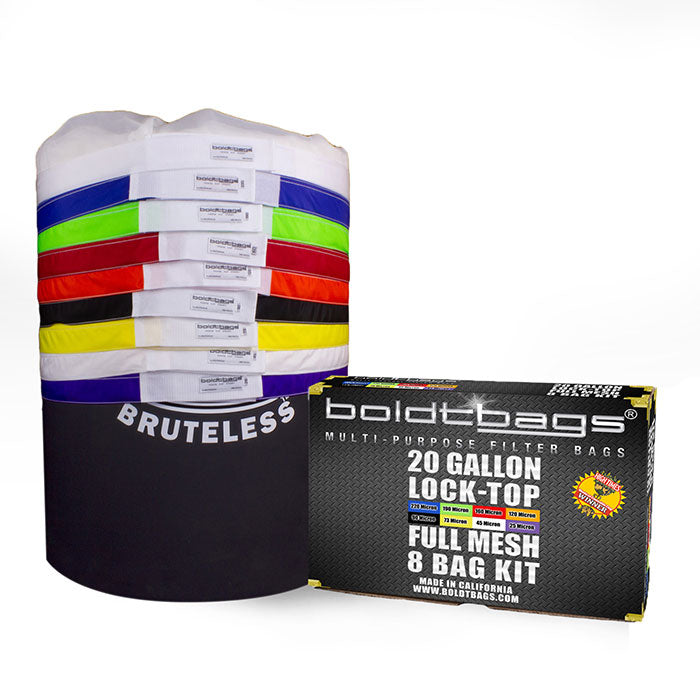 Boldtbags Lock-Top Full Mesh Stacker Bubble Bags