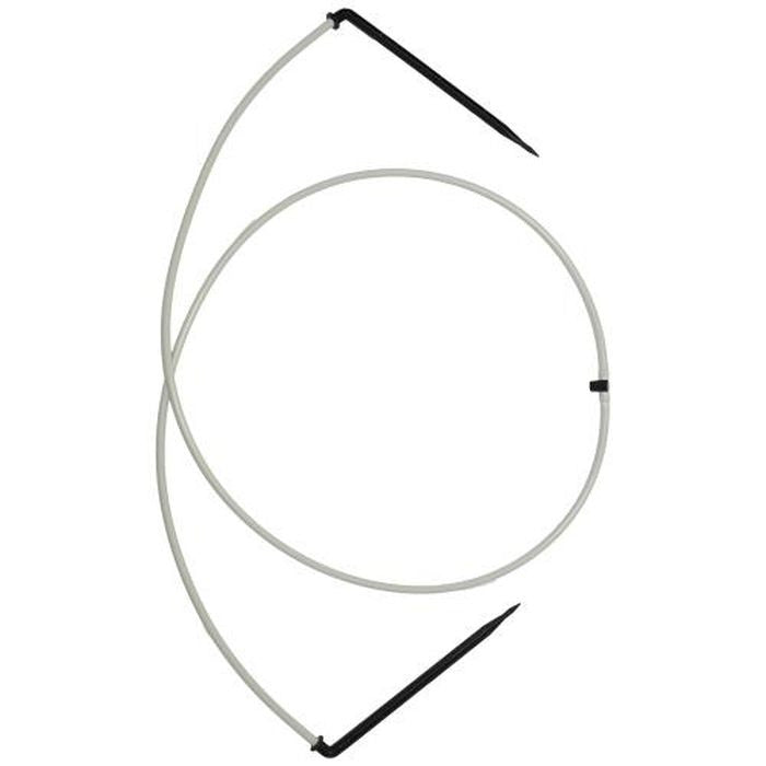Netafim 2-Way Flat MOD Manifold with Drip Stakes & Tubing, 24 Inch - Pack of 25 (012DM-2424F)