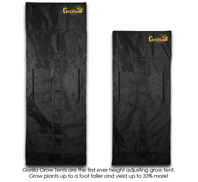 Gorilla Grow Tent 2' Extension Kit for 4' x 4' GGT