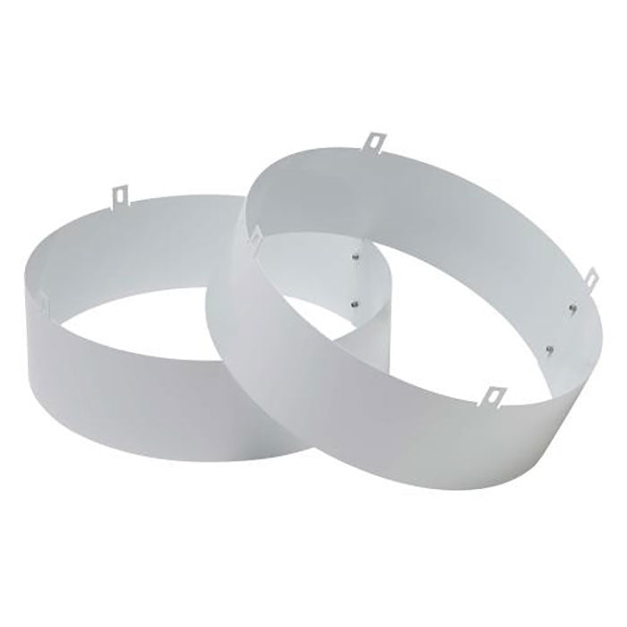 Quest Supply Air Duct Collars for Dual 105, 155, 165, 205, 225 Overhead Dehumidifiers