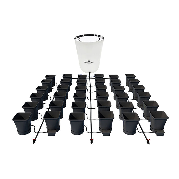 Autopot 36 Pot XL Watering System with 6.6 Gallon Pots, 105 Gallon Pro FlexiTank