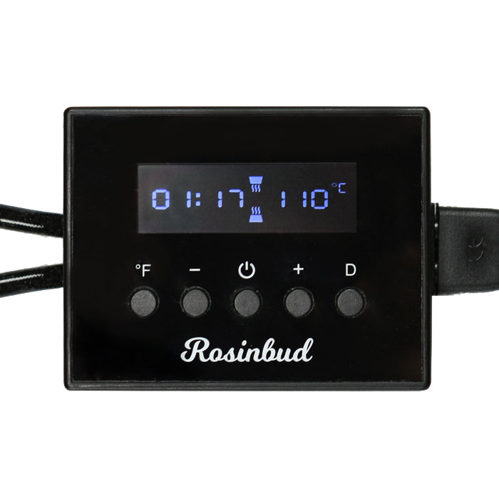 Rosinbud M1 All-In-One Portable Rosin Press & Oil Infuser, Black