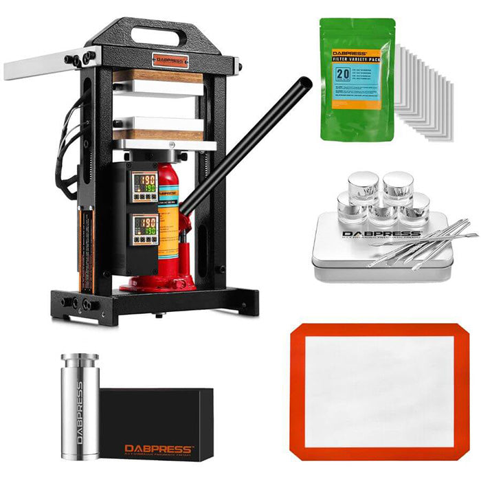Dabpress 6 Ton Bottle Jack Rosin Press Bundle