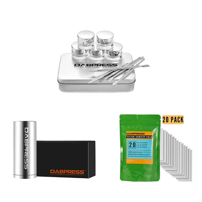 Dabpress 6 Ton Bottle Jack Rosin Press Bundle