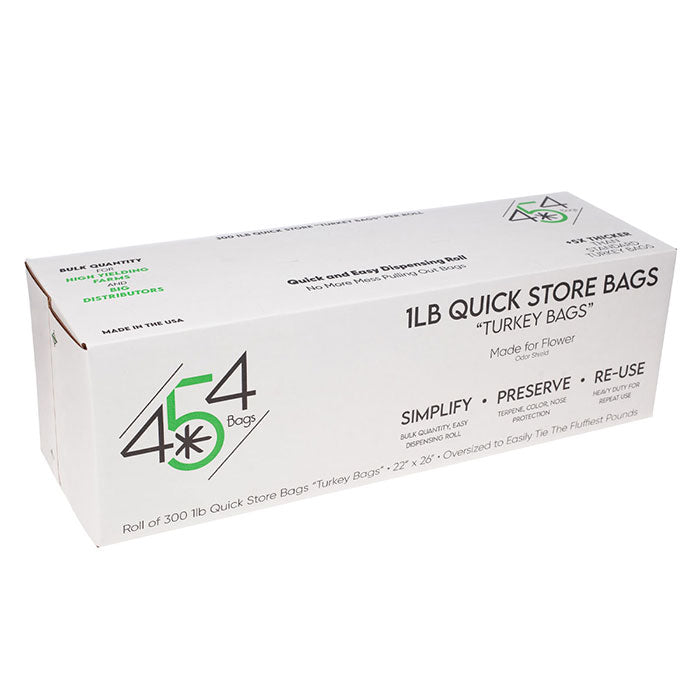 454 Bags Standard "Not for Turkey" Bags, 3 Gallon Bags 18 Inch x 22 Inch, Clear - Pack of 50