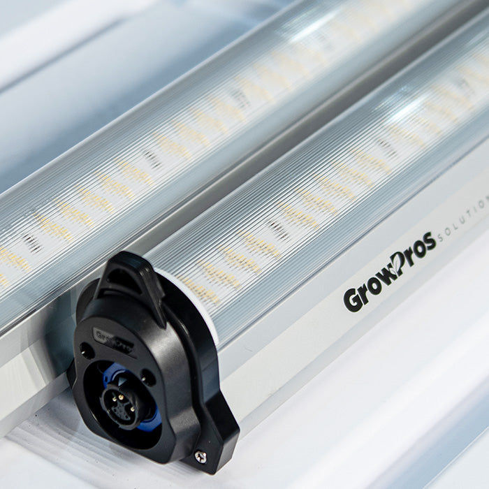 Grow Pros Solutions 8-Foot 250 Watt Under Canopy LED Grow Light Bar, Pack of 4