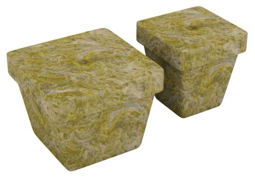 Grodan PRO Unwrapped A-OK Starter Plugs 1.5 in,  Case of 30 (98 Plugs Per Sheet)