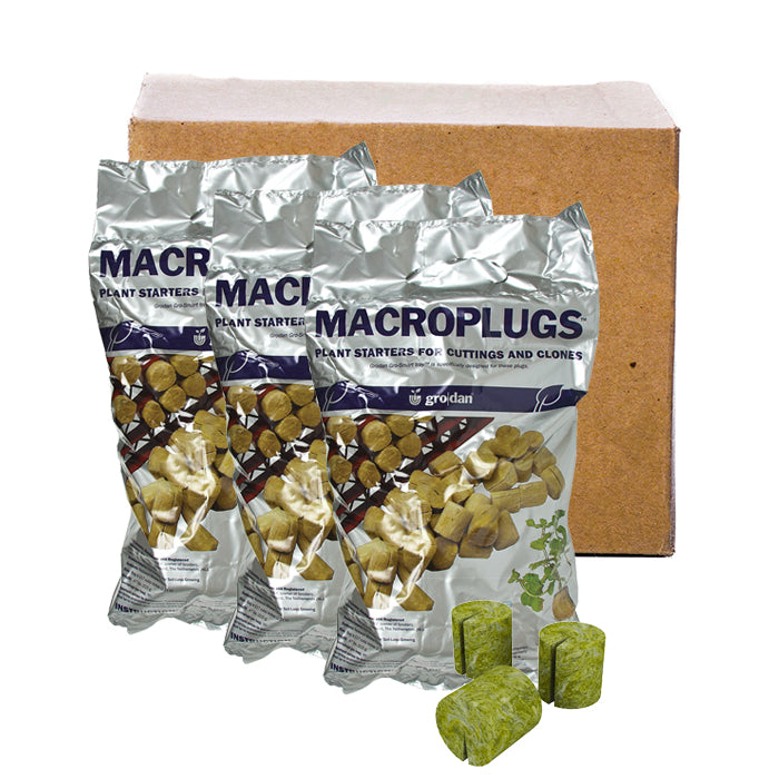 Grodan MacroPlug - 50 per Pack - Case of 35 Packs
