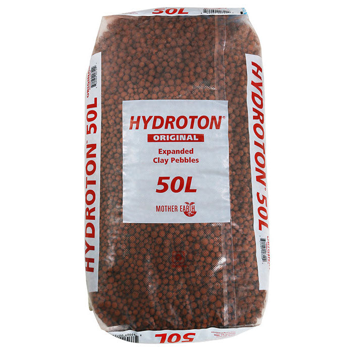 Mother Earth Hydroton Clay Pebbles, 50 Liter
