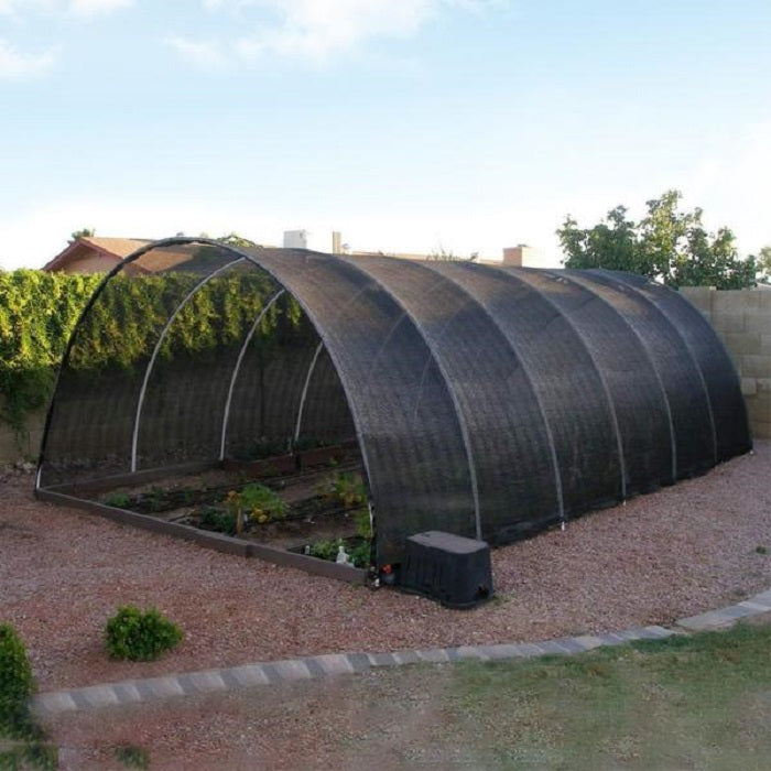 Grow1 UV Resistant 70% Greenhouse Shade Cloth Net With Brass Grommets, 40' x 50'