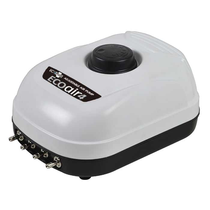 EcoPlus Eco Air 4 Pump 6.5 Watt Four Outlet, 253 GPH
