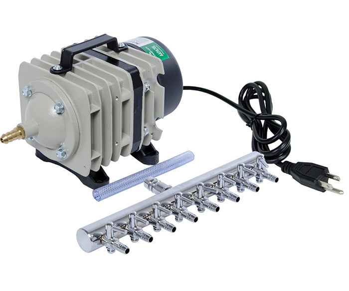 Active Aqua Commercial Air Pump 8 outlets, 70 lt per minute
