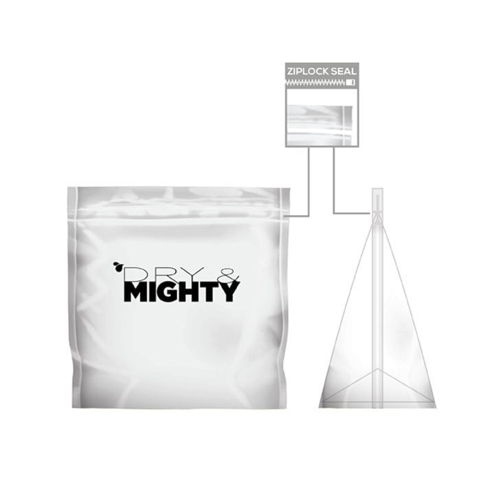 Dry & Mighty Air-Tight Storage Bags, X-Large - Pack of 25