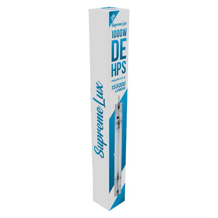 DL Wholesale SupremeLux 1,000 Watt Extreme Double-Ended HPS Grow Light Bulb with Philips ArcTube, 2000 K