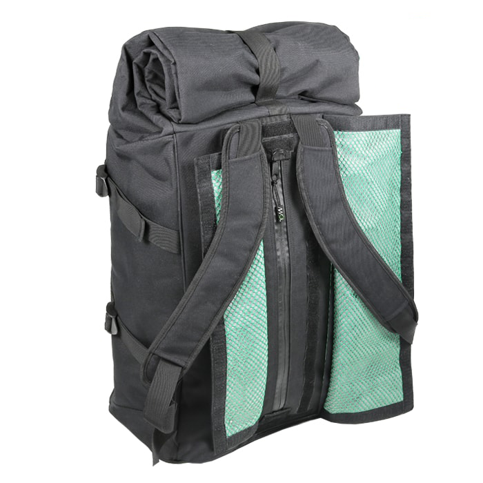AWOL Odor Proof Cargo Roll-Up Backpack, Black - X-Large