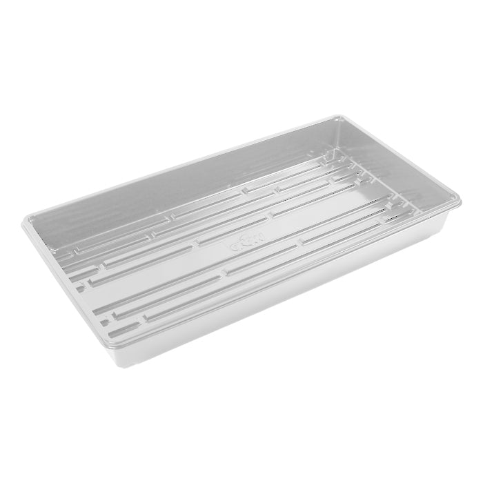 DL Wholesale Propagation Tray without Drain Holes, White, 10 Inch x 20 Inch