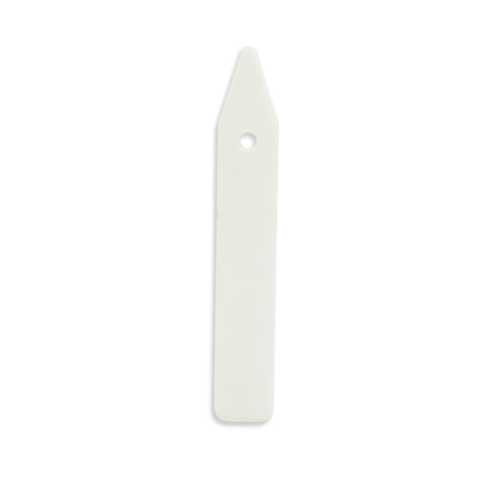 Grow1  Plant Stake Labels, White, 3.25" x 1/2", Case of 1000