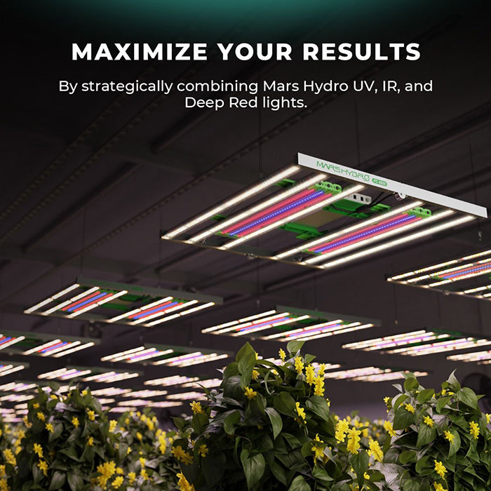 Mars Hydro Adlite RED30 Deep-Red Supplemental LED Grow Light Bar, Pack of 2