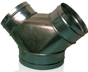 Hydrofarm Y Connector 6"x6"x6"