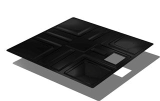 Active Aqua Reservoir Cover, Black, 75 Gallon