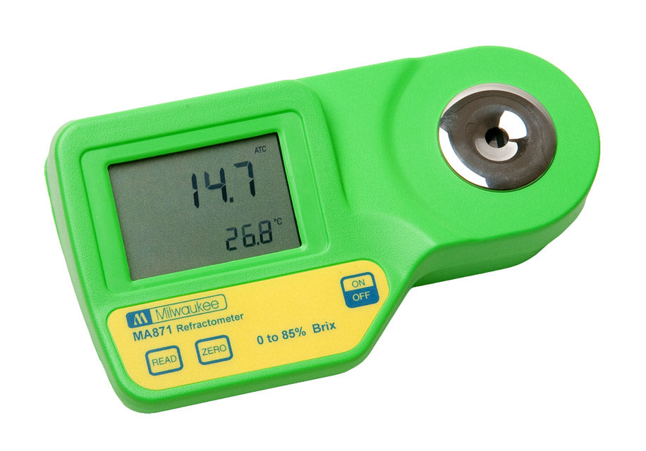 Milwaukee Digital Brix Refractometer Range - 0 to 85