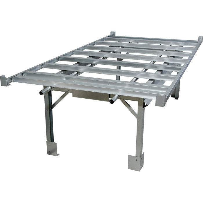 Active Aqua 4' x 8'  Hydroponic Rolling Bench System