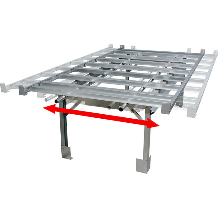 Active Aqua 4' x 8'  Hydroponic Rolling Bench System