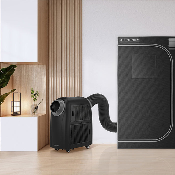 AC Infinity TERRAFORM 7 Multi-Functional Air Conditioner, with Heater, Dehumidifier, Circulator, and VPD Controller, 8000 BTU