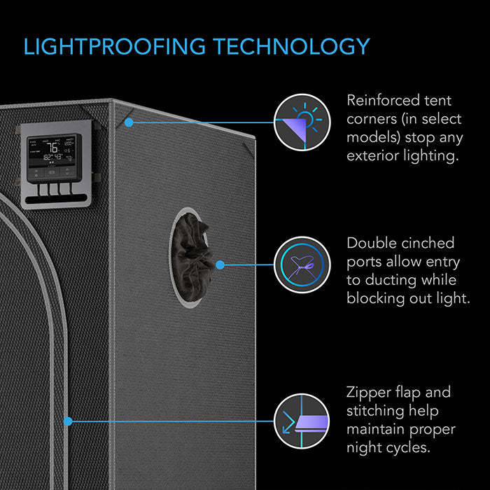 AC Infinity CLOUDLAB 8' x 8' Grow Tent