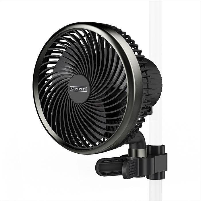 AC Infinity CLOUDRAY A6 Manual Swivel Grow Tent Clip Fan, 6"