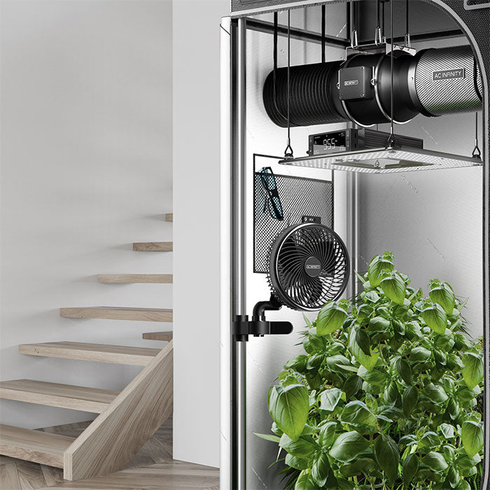 AC Infinity CLOUDRAY A Series Manual Swivel Grow Tent Clip Fan