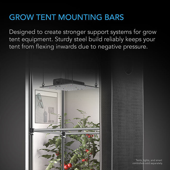 AC Infinity Grow Tent Mounting Bars For 3' x 3' CLOUDLAB Grow Tents