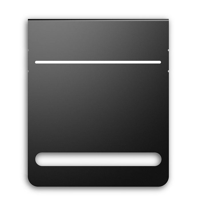 AC Infinity Black Powder Coated Steel Grow Tent Mounting Plate, 5" x 6"
