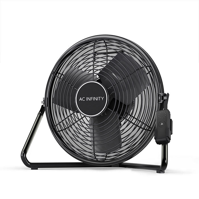 AC Infinity CLOUDLIFT S12 Floor/Wall Fan with Wireless Controller, 12"