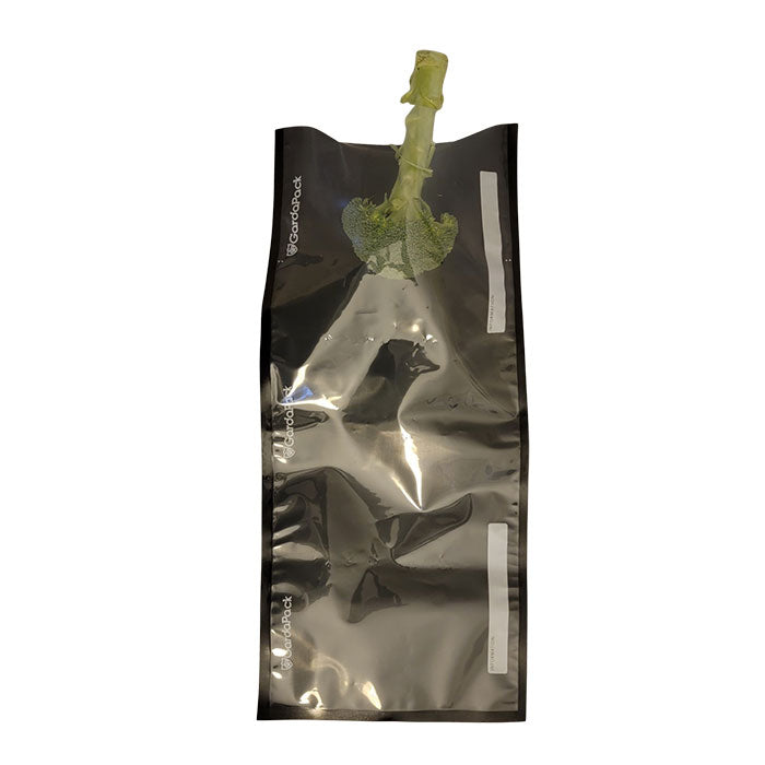 GardaPack Vacuum Seal Bag, Black and Clear, 11 in. x 24 in., Pack of 50