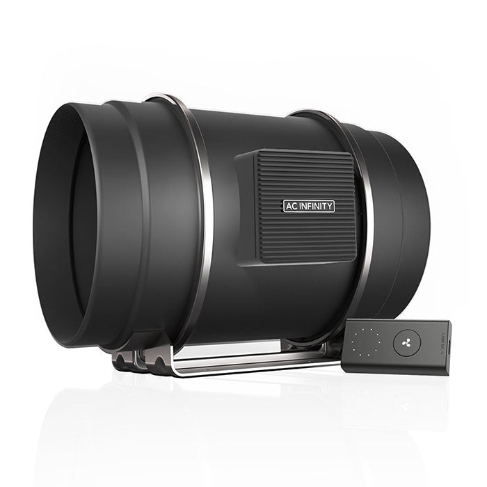 AC Infinity 8" Cloudline PRO S8 Quiet Inline Fan with Speed Controller, 807 CFM
