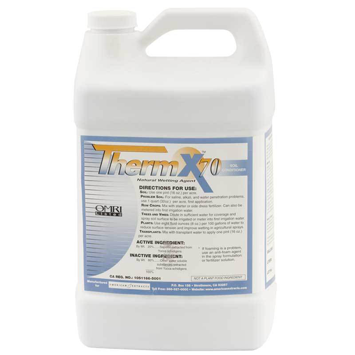 American Extracts Therm X-70 Organic Yucca Extract Wetting Agent, 2.5 Gallons