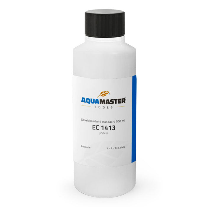 Aqua Master Calibration Solution EC 1413, 500 mL - Case of 8