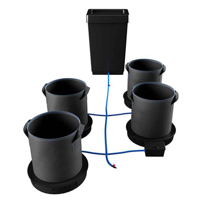AutoPot 4 Pot XXL Watering System with 9 Gallon Fabric Pots, 12.4 Gallon Reservoir