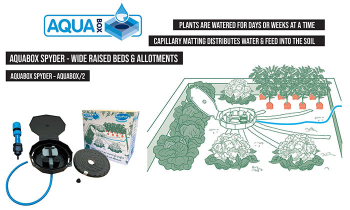 AutoPot AQUAbox Spyder - Wide Raised Beds & Allotments