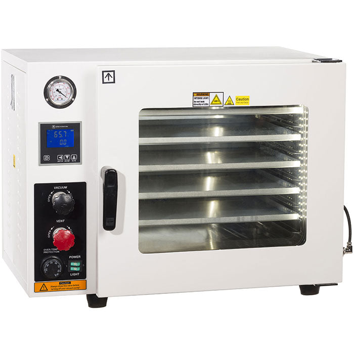 Across International AccuTemp 1.9 CF Vacuum Oven 5 Sided Heat & SST Tubing - UL/CSA Certified, 110 Volt