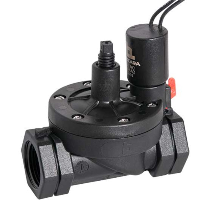Jain Irrigation Threaded Globe NDJ Plastic Valve with Solenoid Flow Control 24V