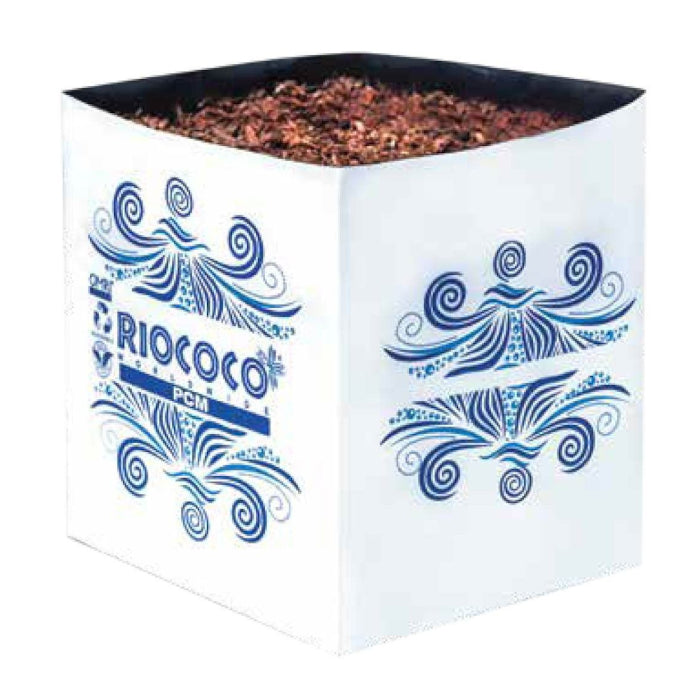 RIOCOCO PCM at Home Open Top Coco Grow Bags, 2 Gallon - Pack of 5