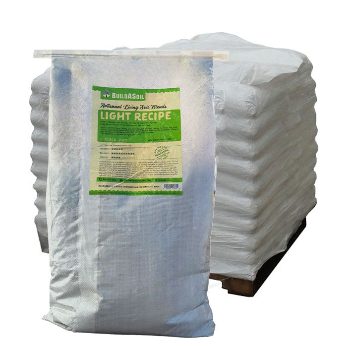 BuildASoil Light Recipe Soil, 1 Cu Ft - Pallet of 60 Bags