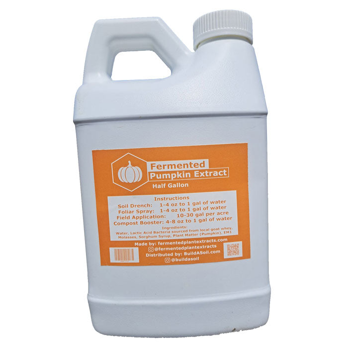 Fermented Plant Extracts Liquid Pumpkin Extract, 64 oz.
