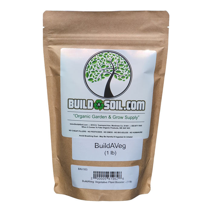 BuildASoil BuildAVeg Vegetative Plant Booster, 1 lb.