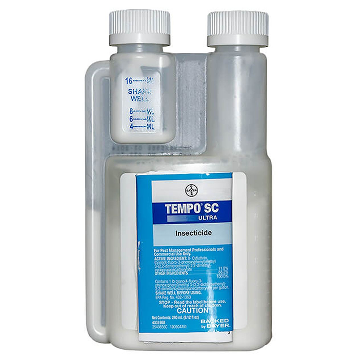 Bayer Tempo SC Ultra Bio Insecticide, 240 Milliliters