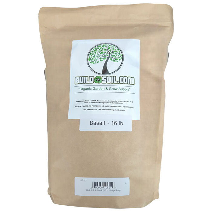 BuildASoil Basalt Rock Dust, 16 lb.