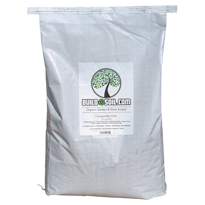 BuildASoil Bio Char-Charged, 1 Cu Ft