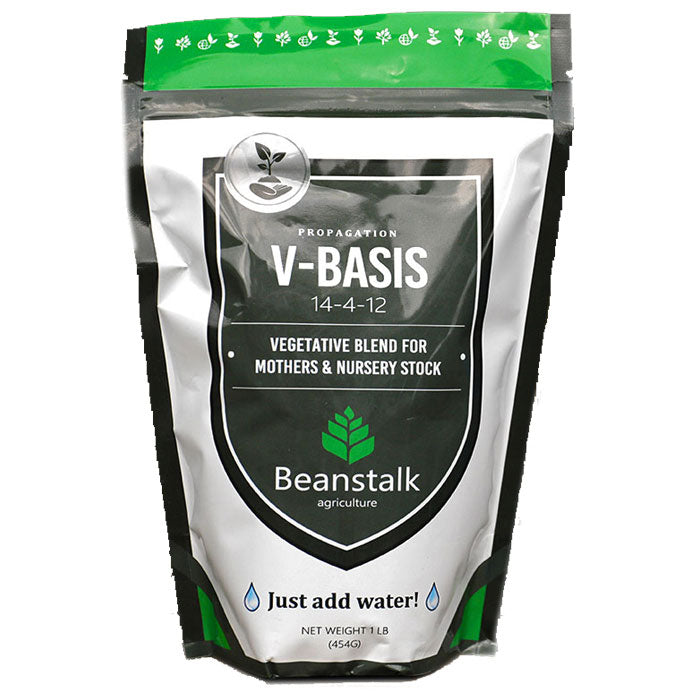 Beanstalk V-Basis Controlled Release Vegetation Fertilizer 12-4-12, 1 lb.